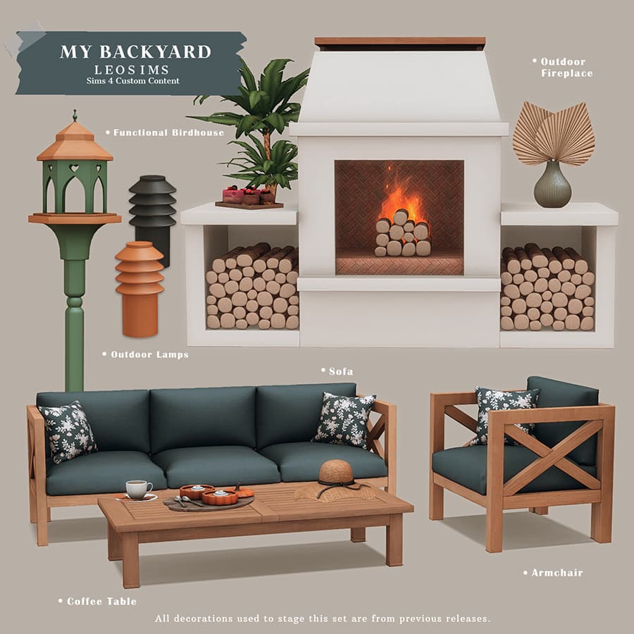 Набор для патио My Backyard